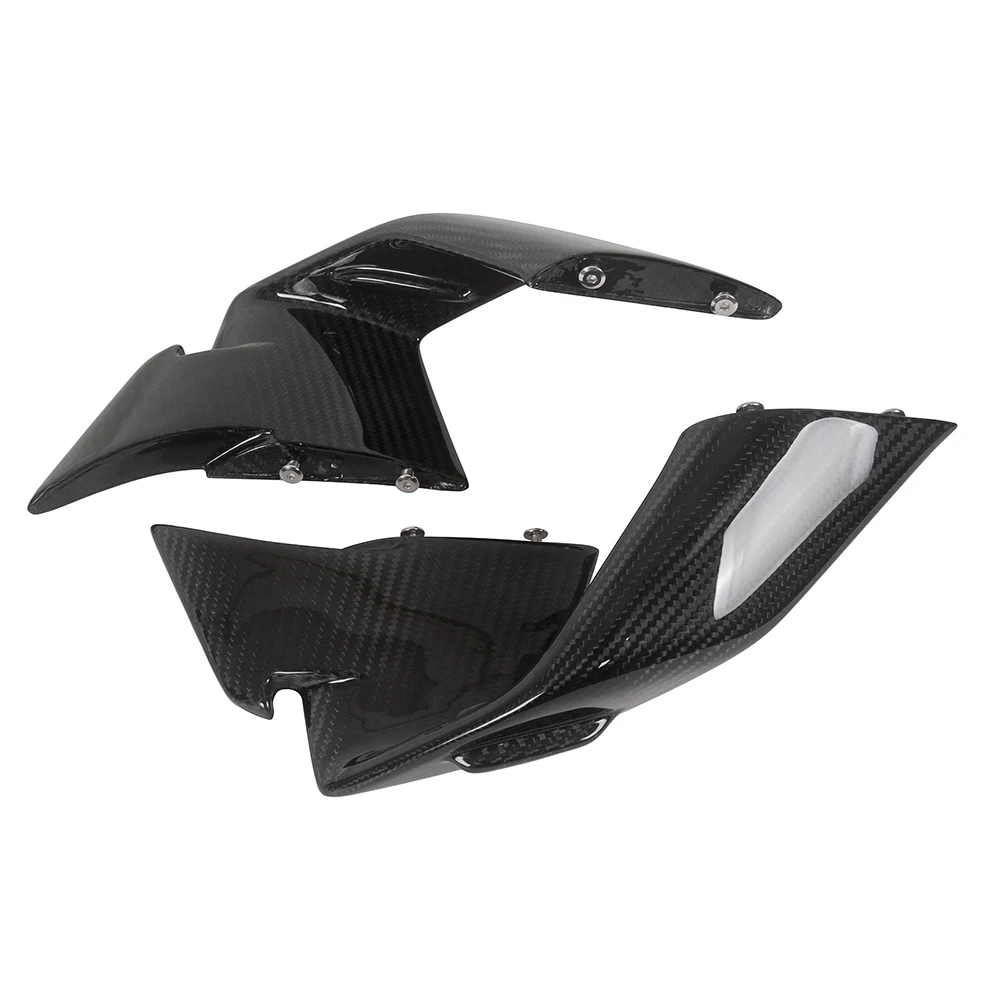 For BMW S1000rr 2024 100% Real Carbon Fiber Wing Wind Aerodynamic Spoiler Winglets Fairing 1Pair Motorcycle Modification