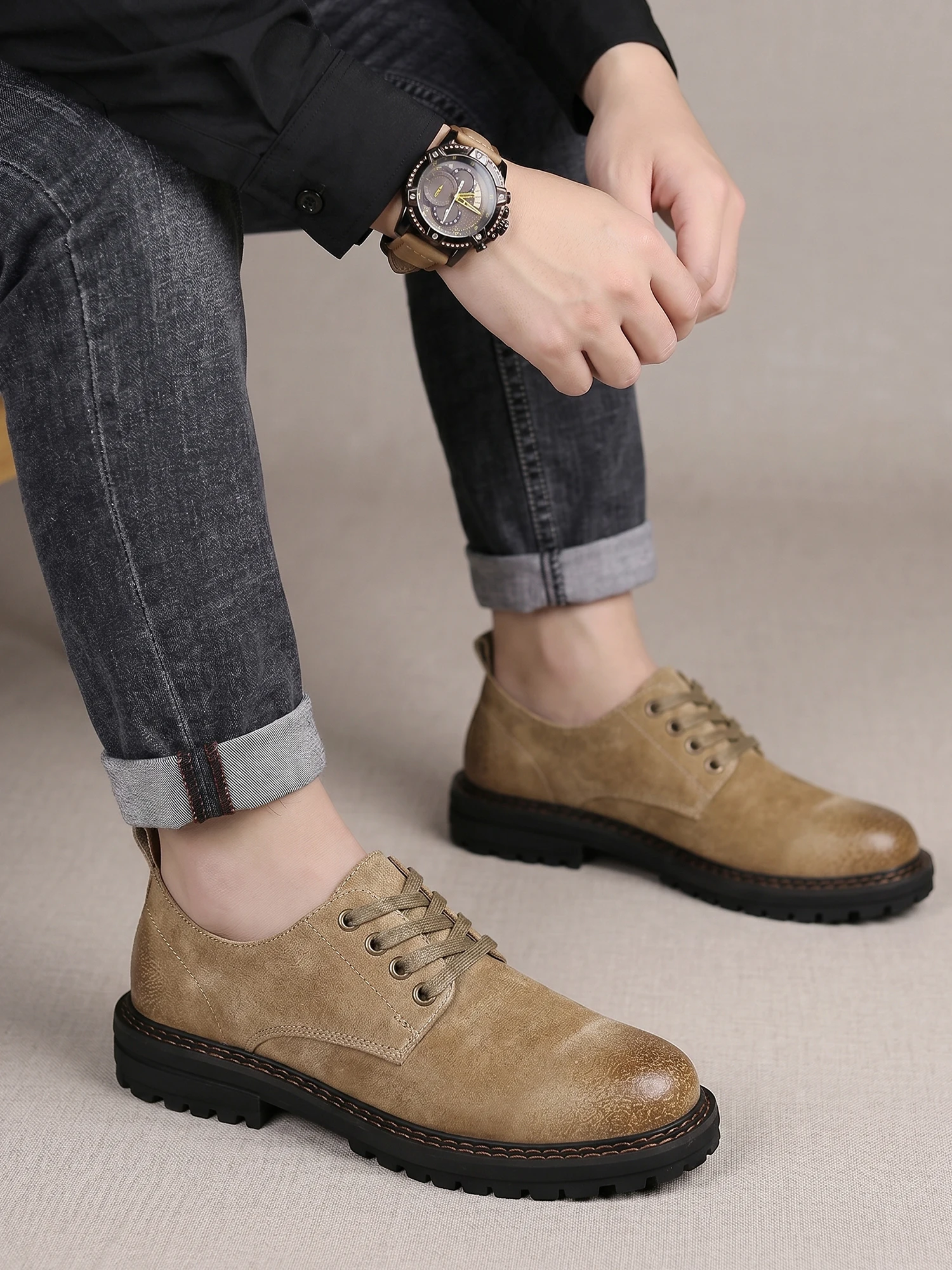 Мужские повседневные кожаные т – обзор и цена Vintage Collectible Shoes