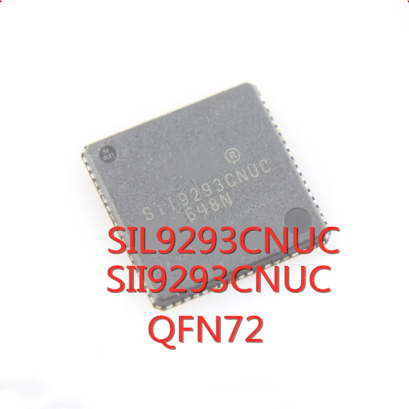 2PCS/LOT SII9293CNUC SIL9293CNUC SII9293 QFN-72 SMD audio interface chip IC In Stock NEW original IC