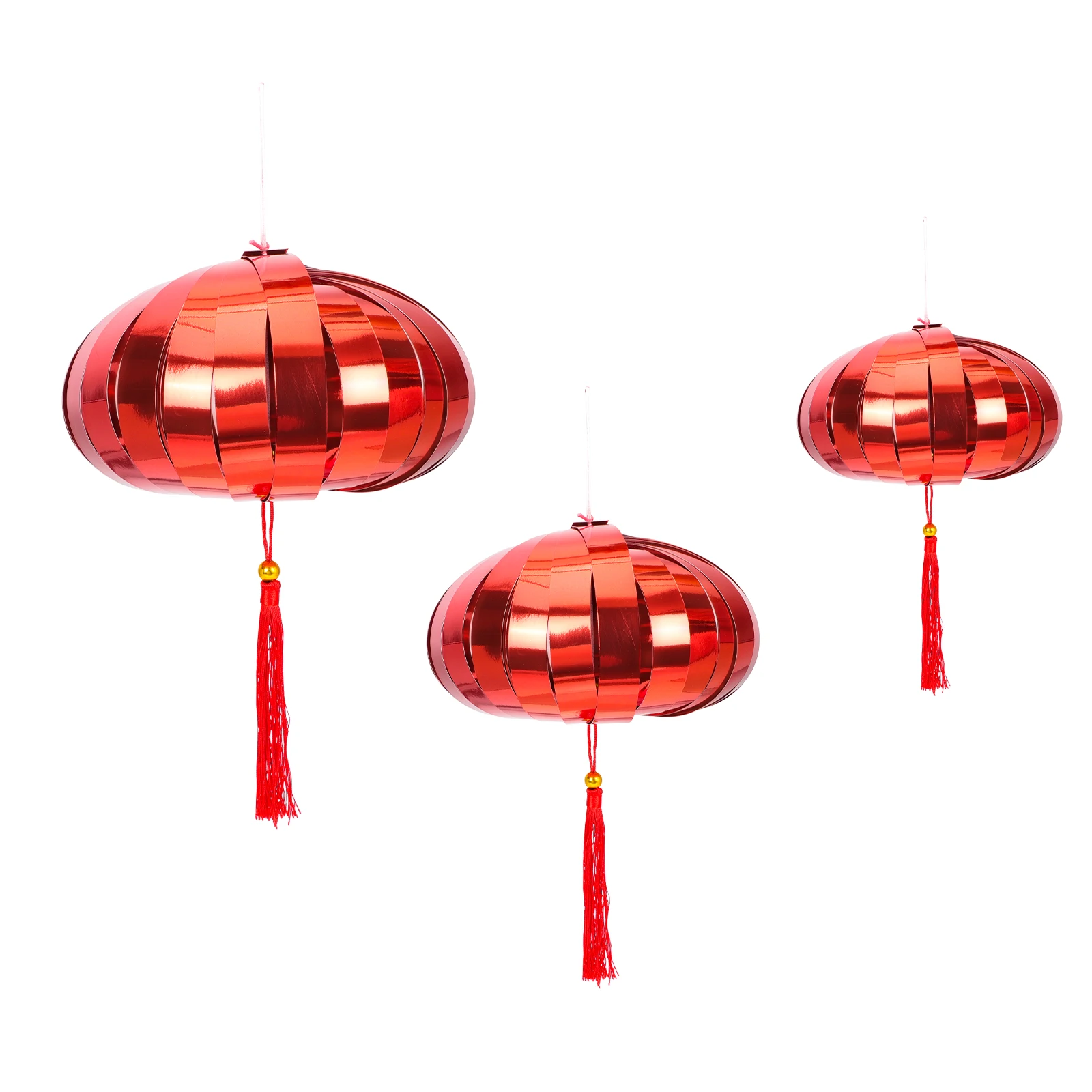 

Mirror Paper Lantern Lanterns Festive Decorative Lampshade Hanging Festival Decoration Pendant