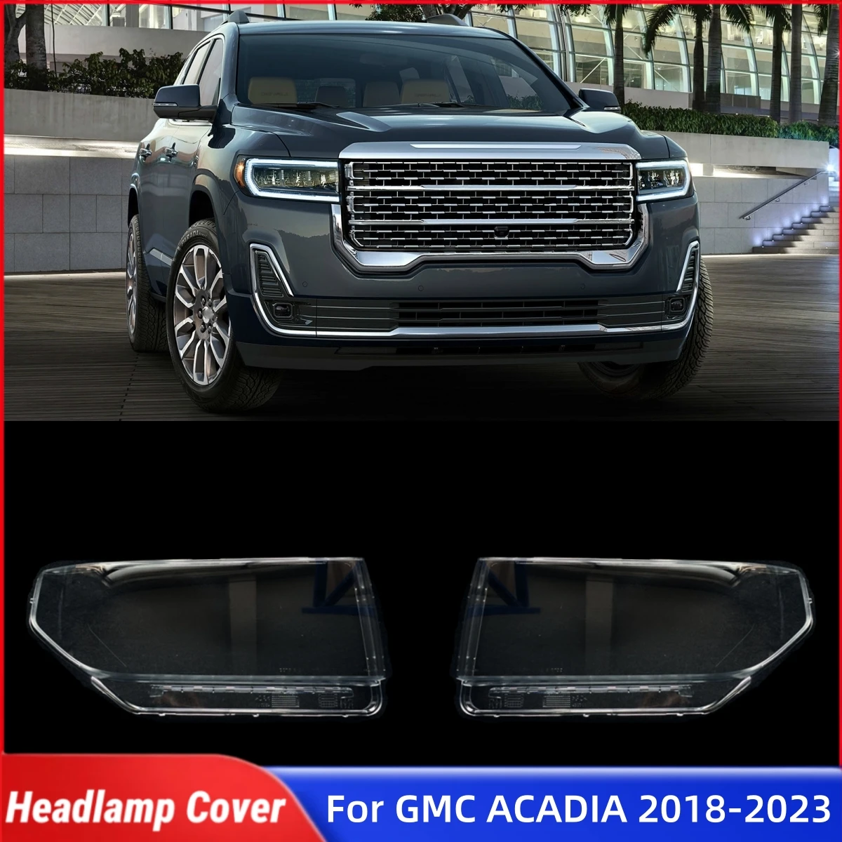 

Для GMC ACADIA 2018 2019 2018 2019 2020 2021 2022 2023 автомобильные детали и аксессуары, крышка абажура, резиновая крышка для фар