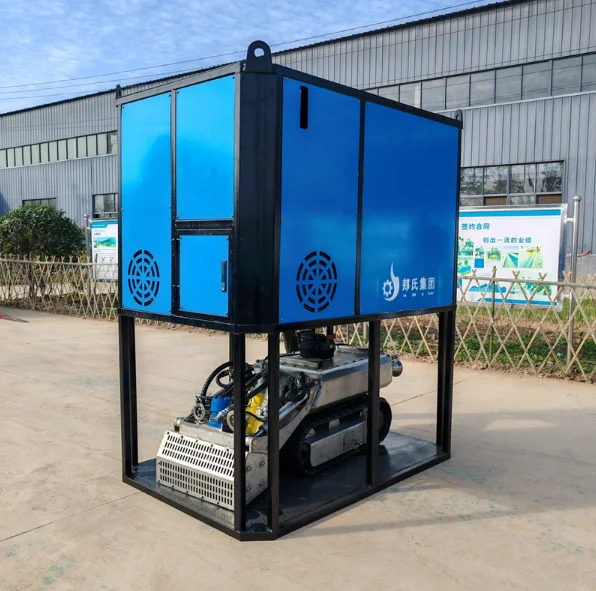 

YG Customized Small Underwater Dredging Robot 500m Conveying Distance 22KW Hydraulic System