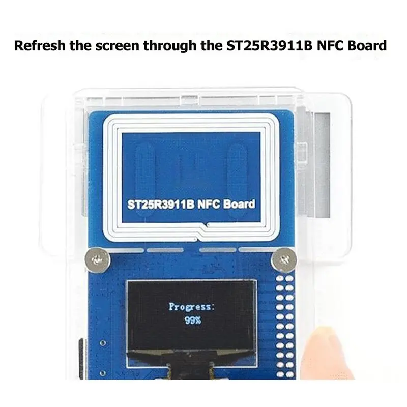 PHILE-Battery-Free -Powered 2.9 Inch E-Paper Display E Ink Module Low Power For Smart Labels Tag Screen Iot Passive