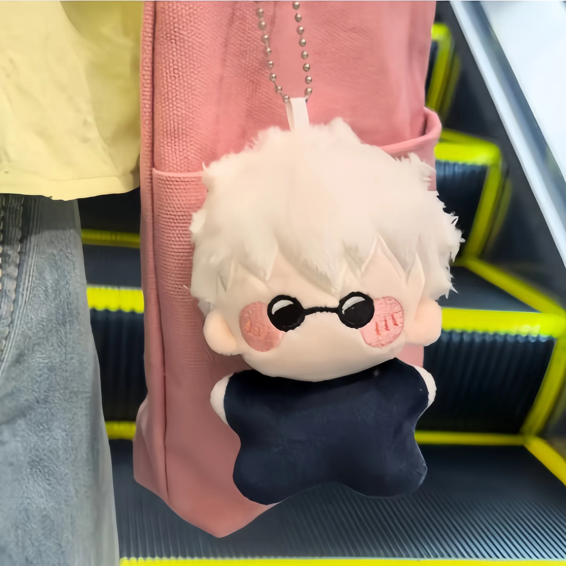Jujutsu Kaisen Plush Doll Keychain HOT Accessory Anime Geto Suguru Satoru Gojos Soft Cosplay Starfish Body Toy Mini Plushie Toy