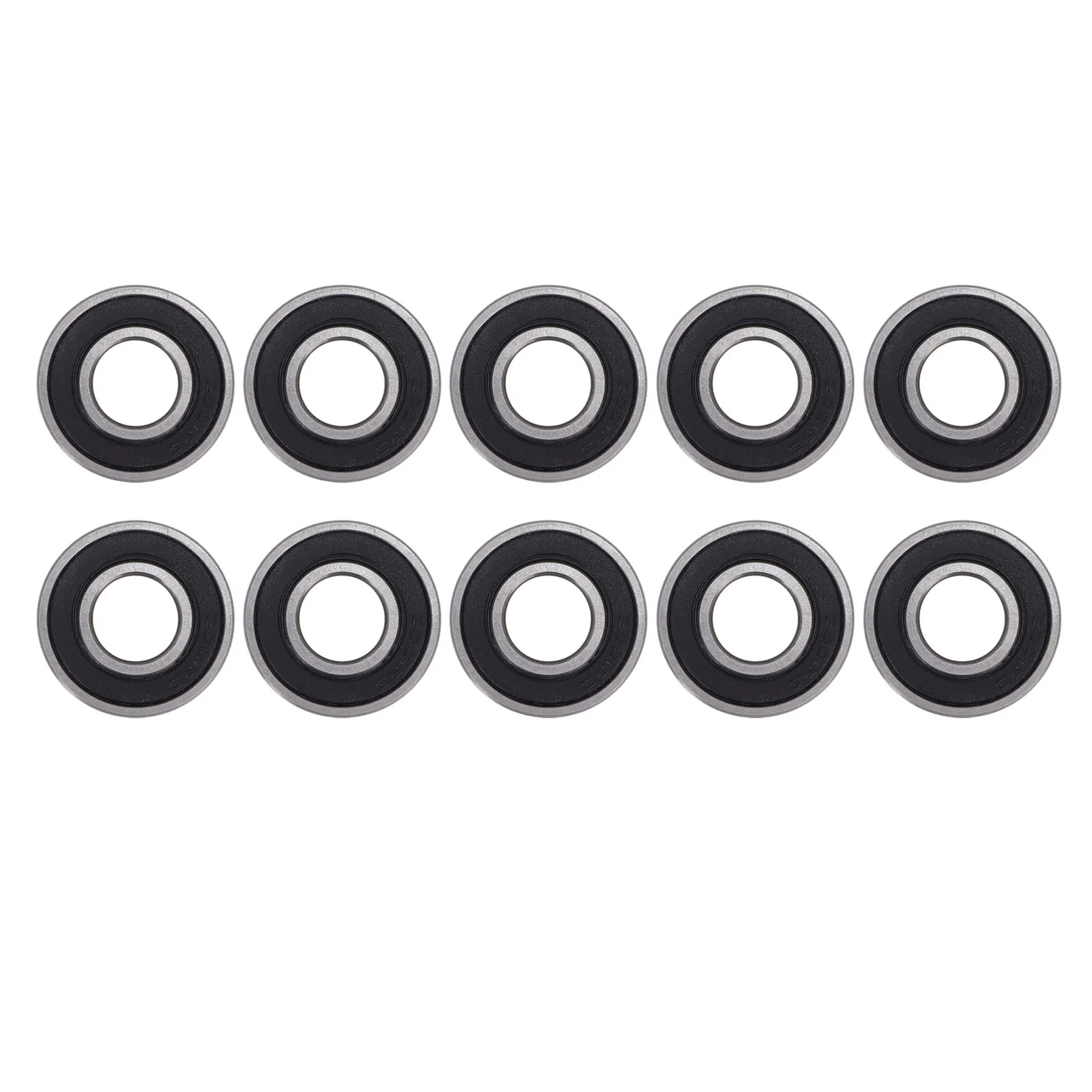 10PCS 6001RS Bearing Deep Groove Ball Bearings 6001‑2RS for Electric Motor Bike Wheels Pool Pumps