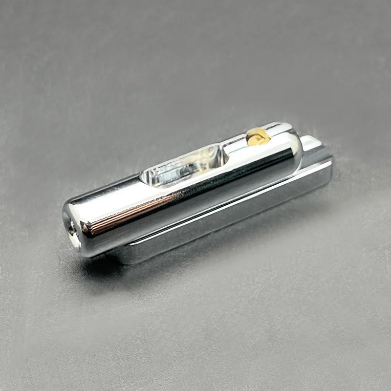 2Pcs Individual Guitar Brass Tube Style Bridge 8.5x41.5mm Single String Bridge Bottom Trough String Split Bridge