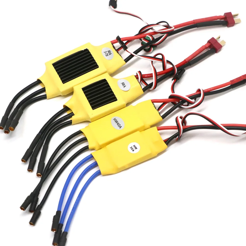 XXD 10A 30A 40A 50A 80A ESC senza spazzole per modello di Drone Quadcopter aereo RC