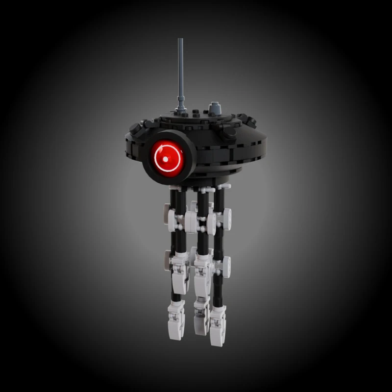 301개 구성 가능한 시커 드로이드 MOC 맞춤형 모듈식 빌딩 블록 브릭 모델 인기 교육용 DIY 소년 축제 장난감 선물