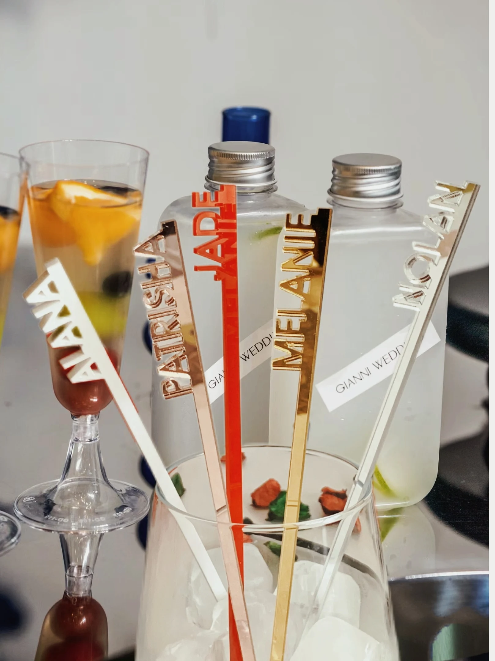 

10/30/50/100pcs Personalized Name Birthday Party drink stirrers Custom Name Acrylic Swizzle Stir Stick