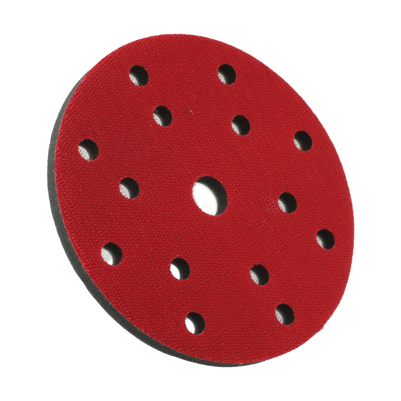 Para alisar superficies, almohadilla de interfaz de esponja de aproximadamente 6 pulgadas, 148mm, almohadilla de lijado de 15 agujeros, almohadilla de respaldo de 6 pulgadas, cambio rápido