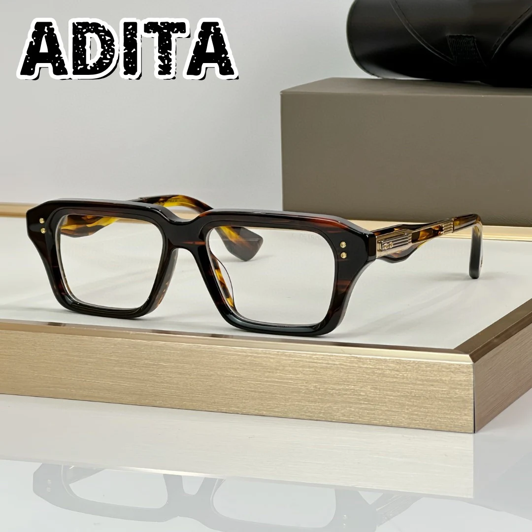 Hochwertige Sonnenbrille für Herren ADITA DETRON DT459 GRÖSSE 52-17 Titan-Stil, modisches Design, Sonnenbrille für Damen mit Box 4