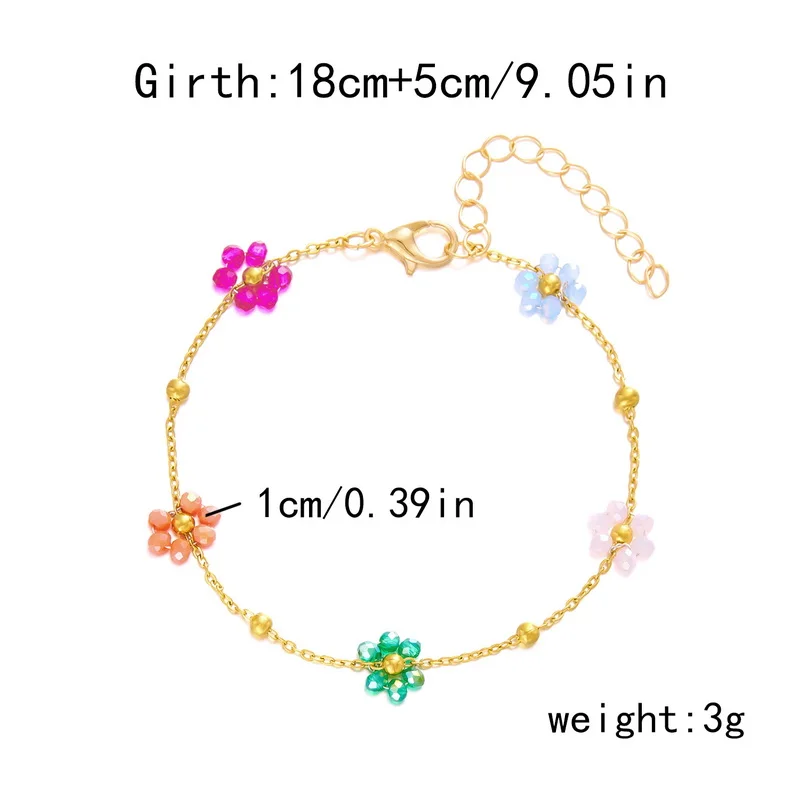 Vintage Gold Farbe Kette Armband für Frauen Elegante Schwarz Zirkon Herz Blume Kirsche Armband Hochzeit Party Mode Schmuck – Detail 19