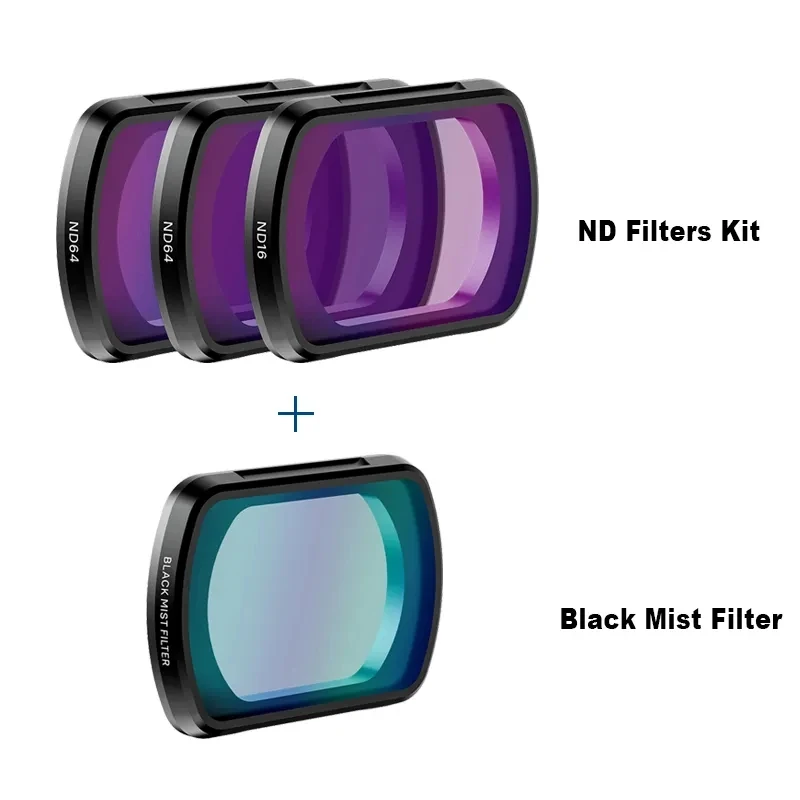 Ulanzi PK-03 Nd Magnetische Filters Kit Voor Dji Osmo Pocket 3 Professionele Nd16 Nd64 Nd256 Filters