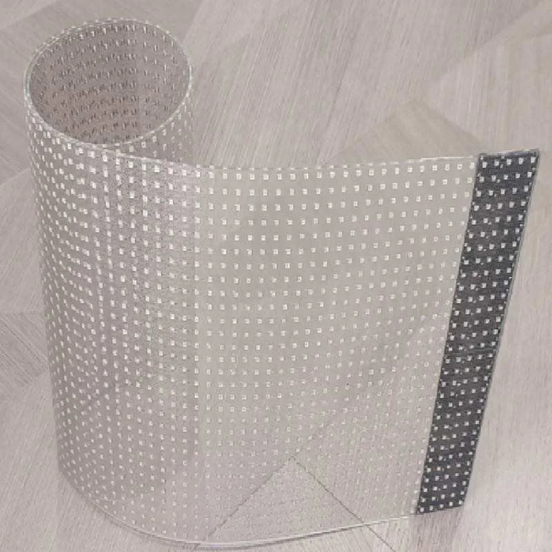 Led Film Screen Transparent Screen Glass Window China Hot Market Indoor P6.25 Led Flexible Display Advertising Outdoor Media - view 5