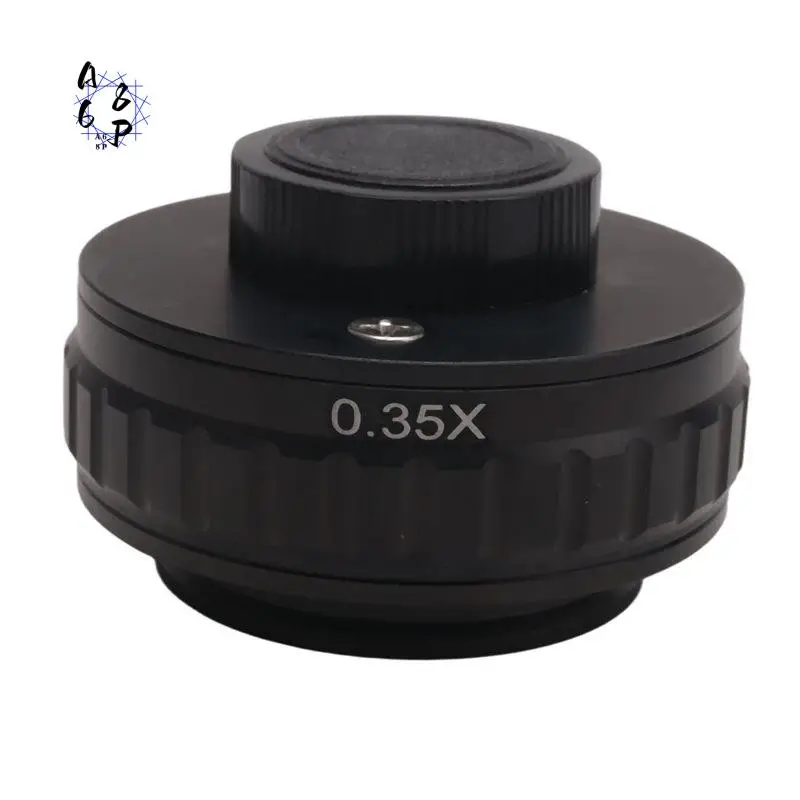 A68P-C Mount Adapters Lens 0.35X CCD For Trinocular Stereo Microscope Camera 38MM Interface Increased Field Of Vision