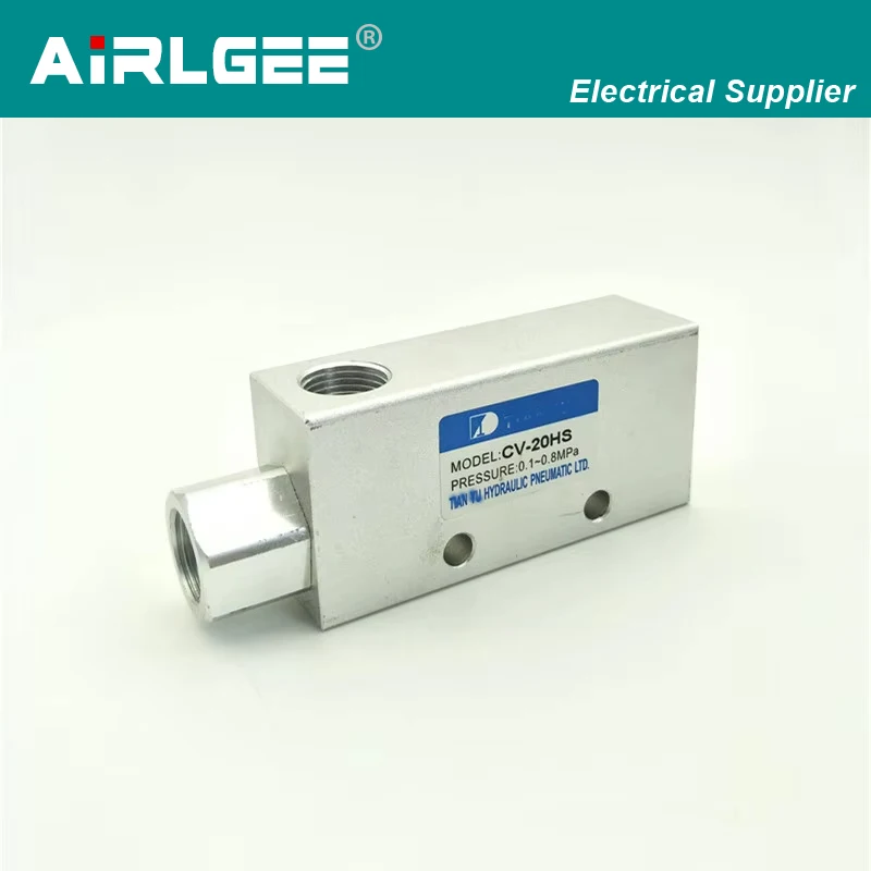 Pneumatic Air Exhaust Vacuum Ejector Generator CV-20HS