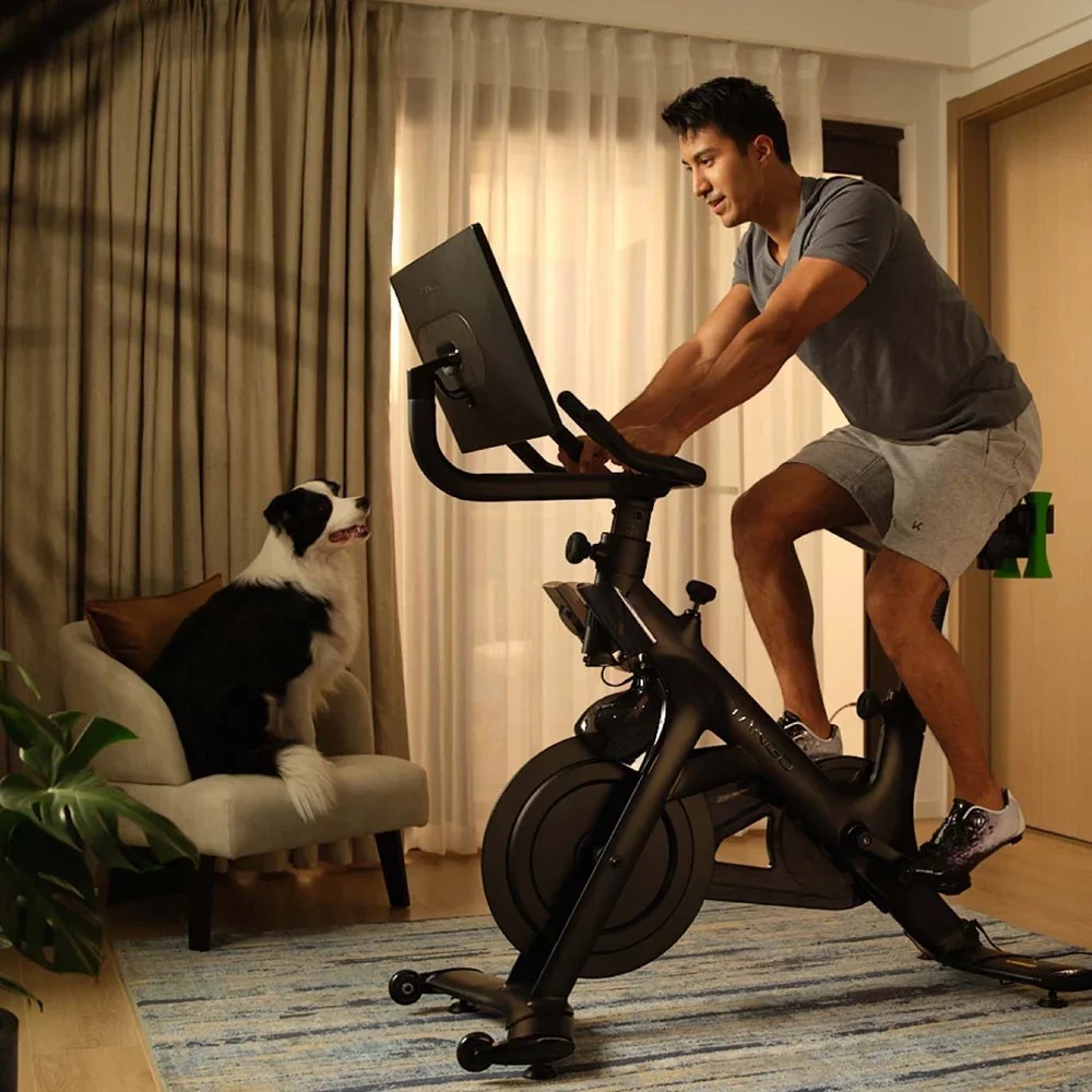 อุปกรณ์ออกกำลังกายในบ้าน SPlan จักรยานปั่นออกกำลังกายแบบอยู่กับที่ พร้อมระบบเบรกแม่เหล็ก สำหรับใช้ในบ้าน