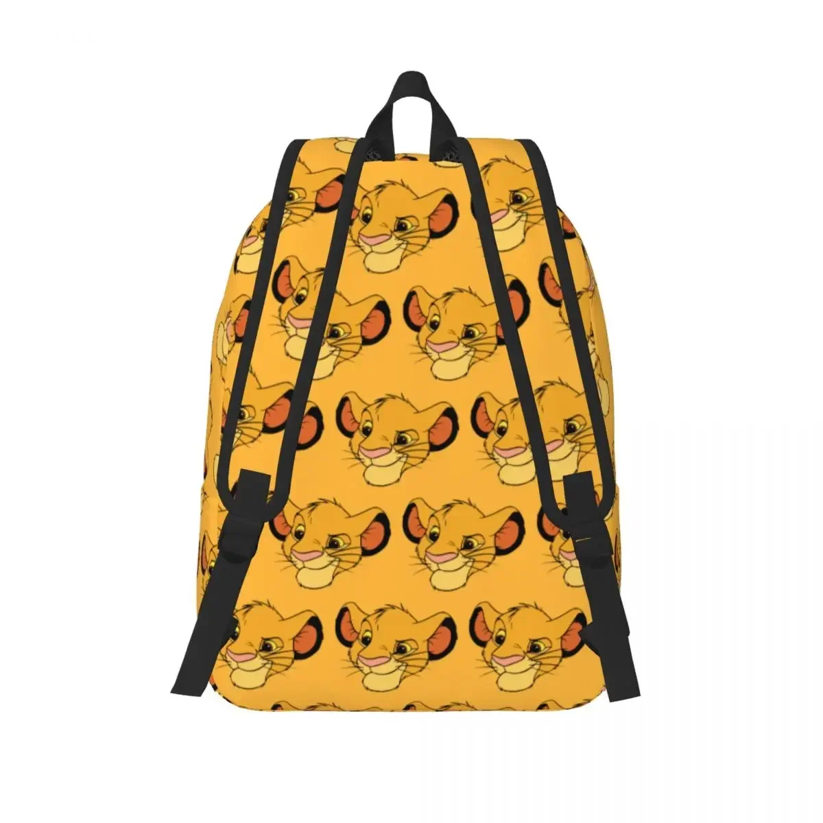 The Lion King Baby Simba Backpack for Boy Girl Kids Student School Bookbag Canvas Daypack Kindergarten Primary Bag Lightweight