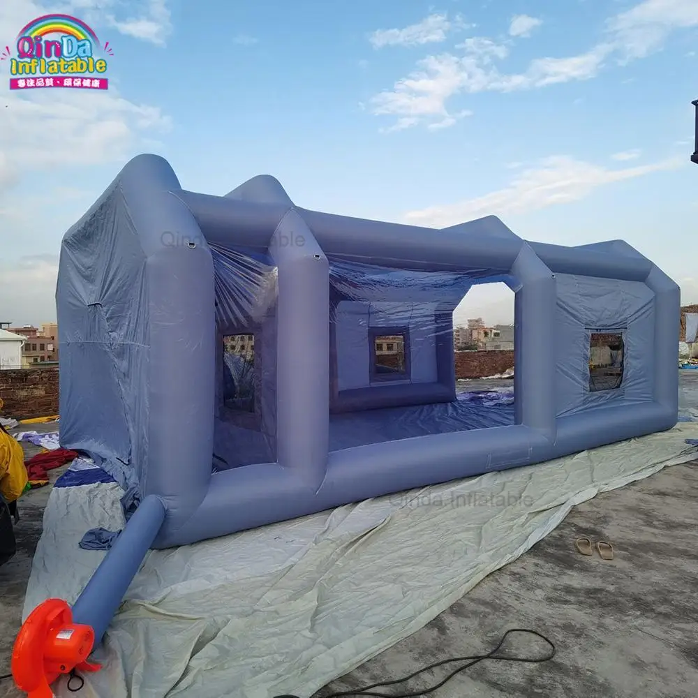 Practical Inflatable Movable Spraying Tent Giant Inflatable Paint Booth