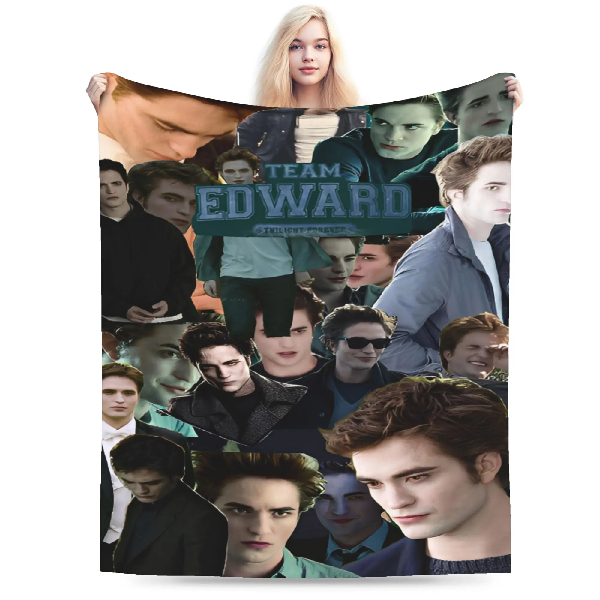 الاسترخاء إدوارد كولين تكريم الشفق بطانية ميرش الفراش الزخرفية رمي بطانية خفيفة الوزن الصوف للسفر #2