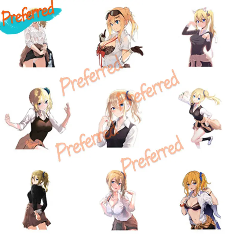 

Fashion Decals Ai Hayasaka Kaguasama Love Is War Car Stickers Car Supplies Laptop Motorcycle Helmet Trunk Vinyl Decals