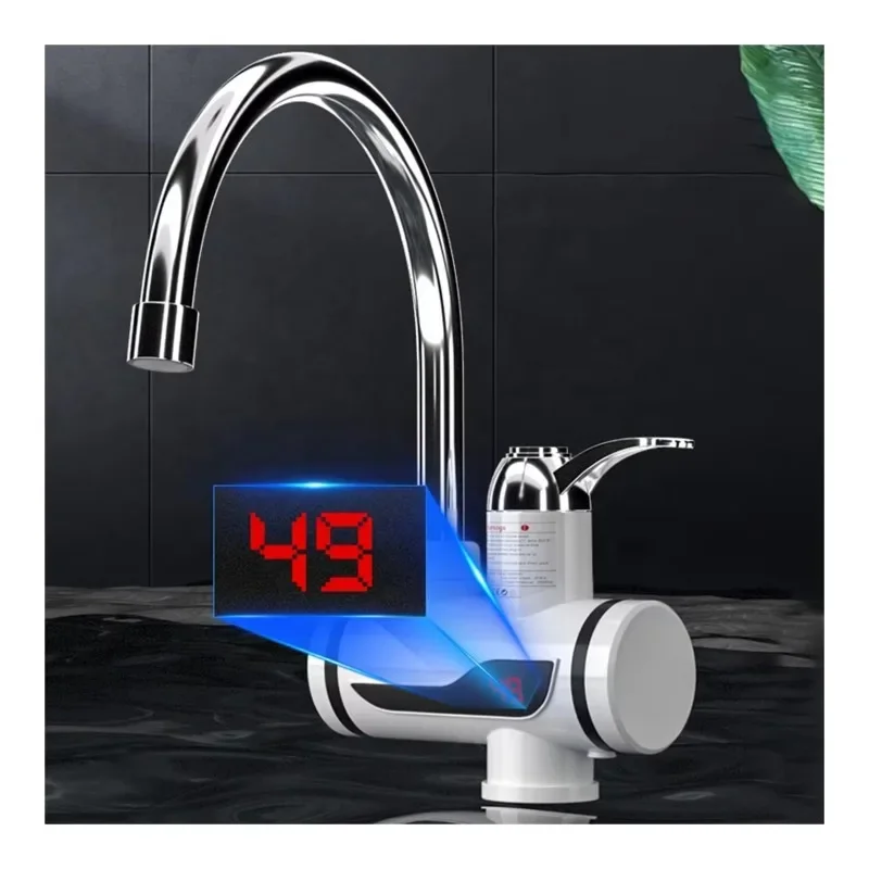 

LED display kitchen bathroom sink faucet