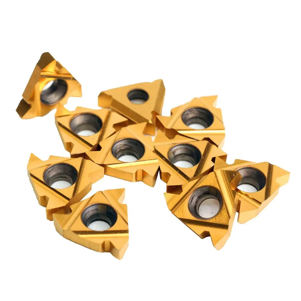 

10pcs 16ER AG60 Carbide Threading Inserts External Turning Tool