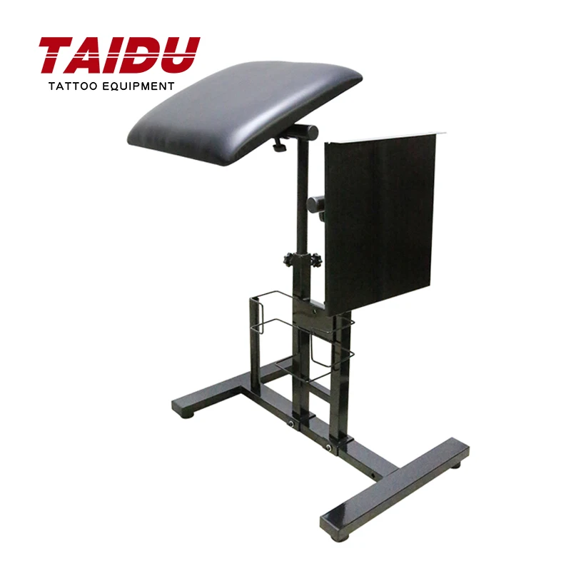 TAIDU Tattoo Table Station  Dual Countertops Height Adjustable ST 22 Portable Tattoo Station With Arm Rest Stand For Beauty