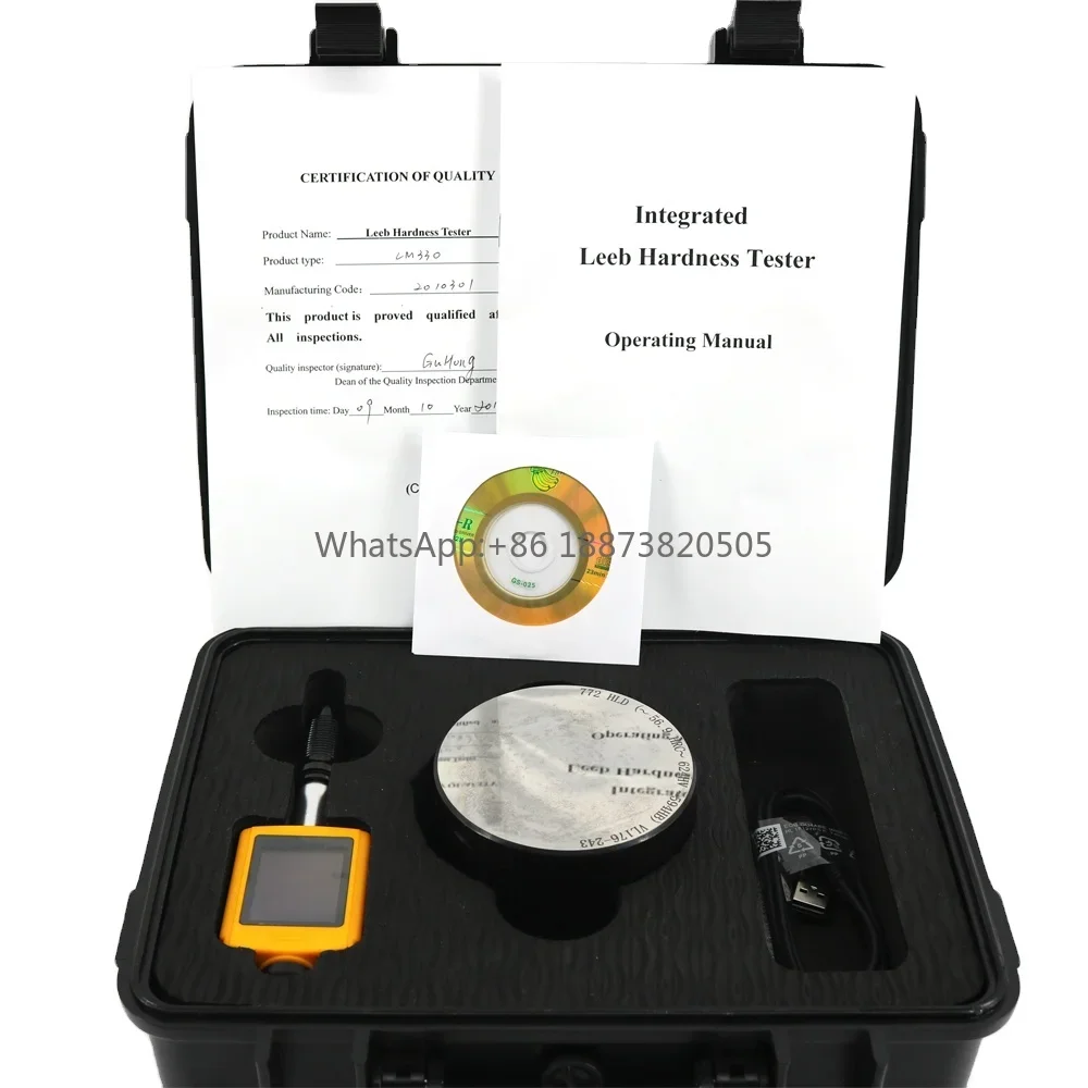 

LM330 Pen Type Leeb Hardness Tester Integrated Durometer Hardness Meter Measuring Range 200-960HLD