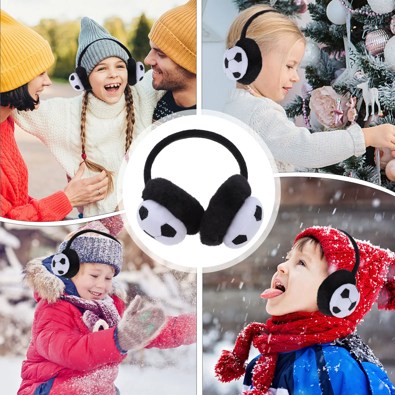 

1pcs Lovely Earmuff Warm Protector Exquisite Earmuff For Durable Outdoor Ear Cover Flexible Band Ski Ear Warmer