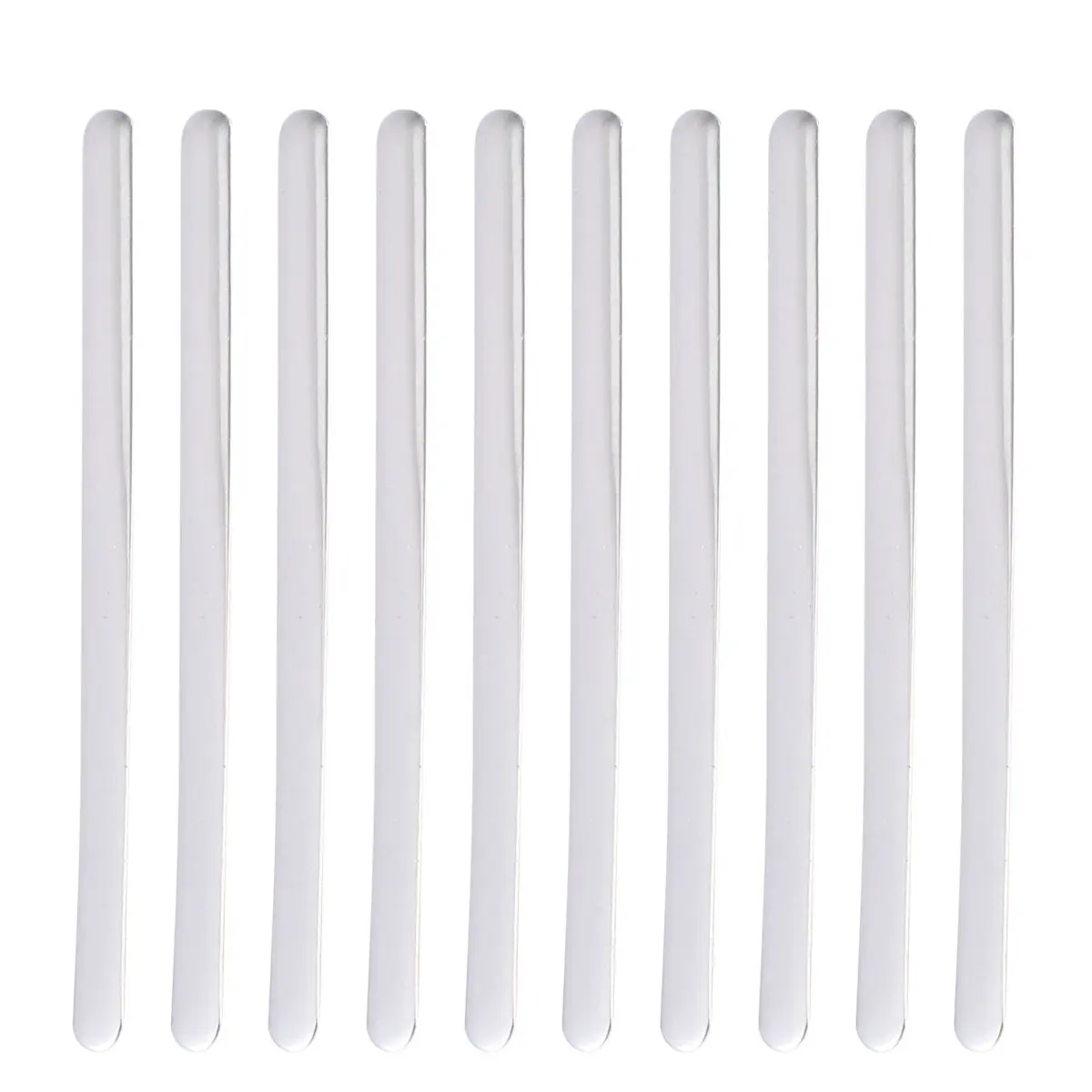 100Pcs Aluminum Nose Strips for Mask Making Premium Sturdy Bendable Nose Bridge Wire for Face Masks DIY Craft Industrial Use