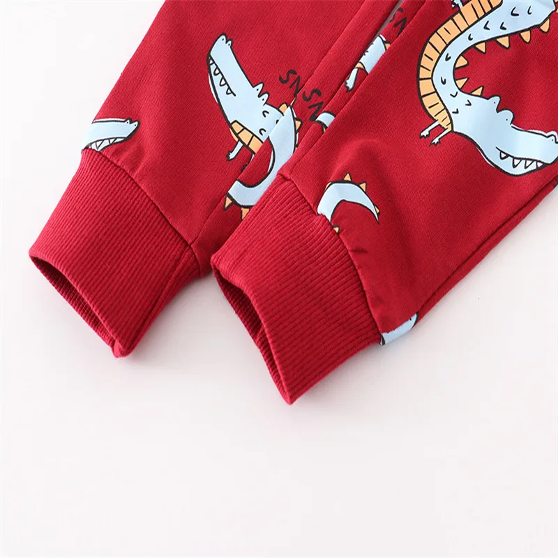 Jumping Meters Animals Kids Sweatpants Hot Selling Toddler Baby Clothes Full Length Drawstring Children\'s Trousers Pants