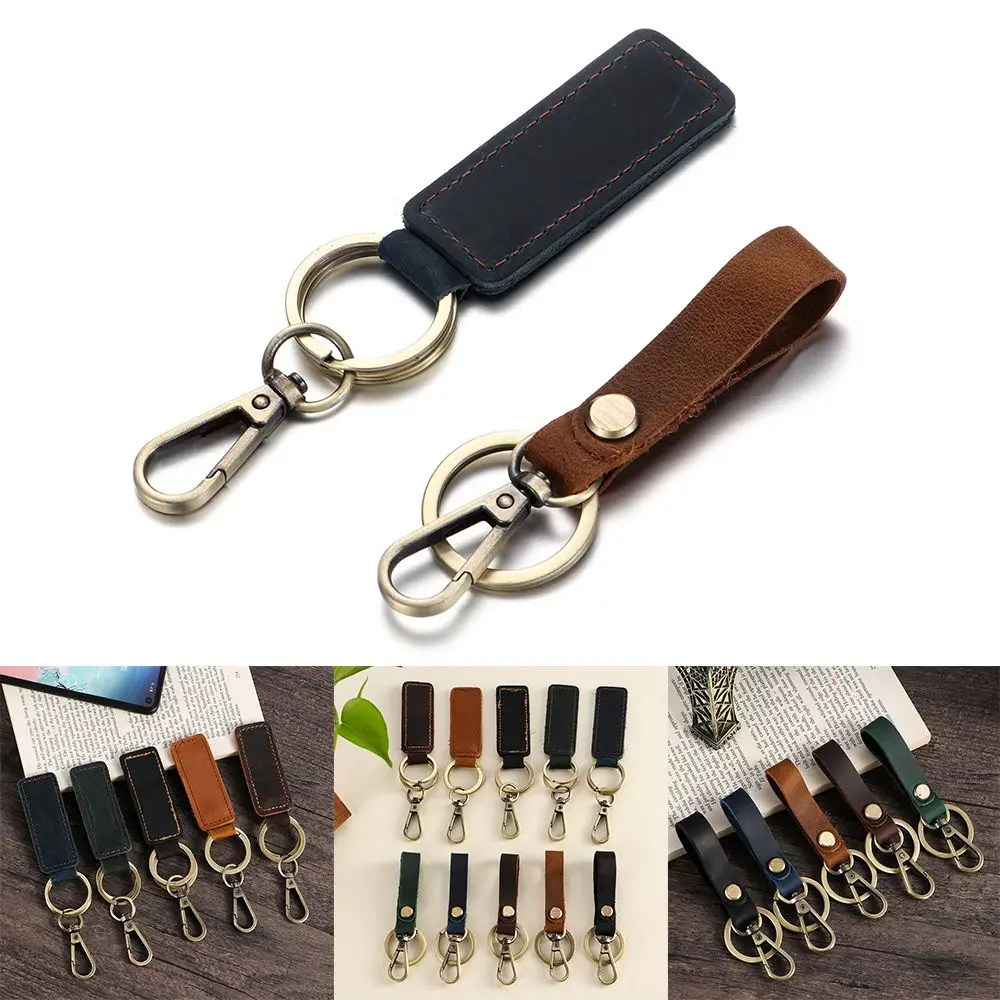 Valentine's Day Gift Fashion Friendship Gift Leather Keychain Bag Pendant Accessories Car Key Ring