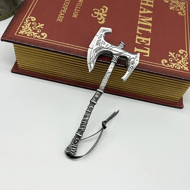 

17cm Okin Ax Kvenel the Tongue The Elder Last Dragonborn Scrolls V TES5 Game Peripheral Metal Weapon Model Home Ornament Toy Boy