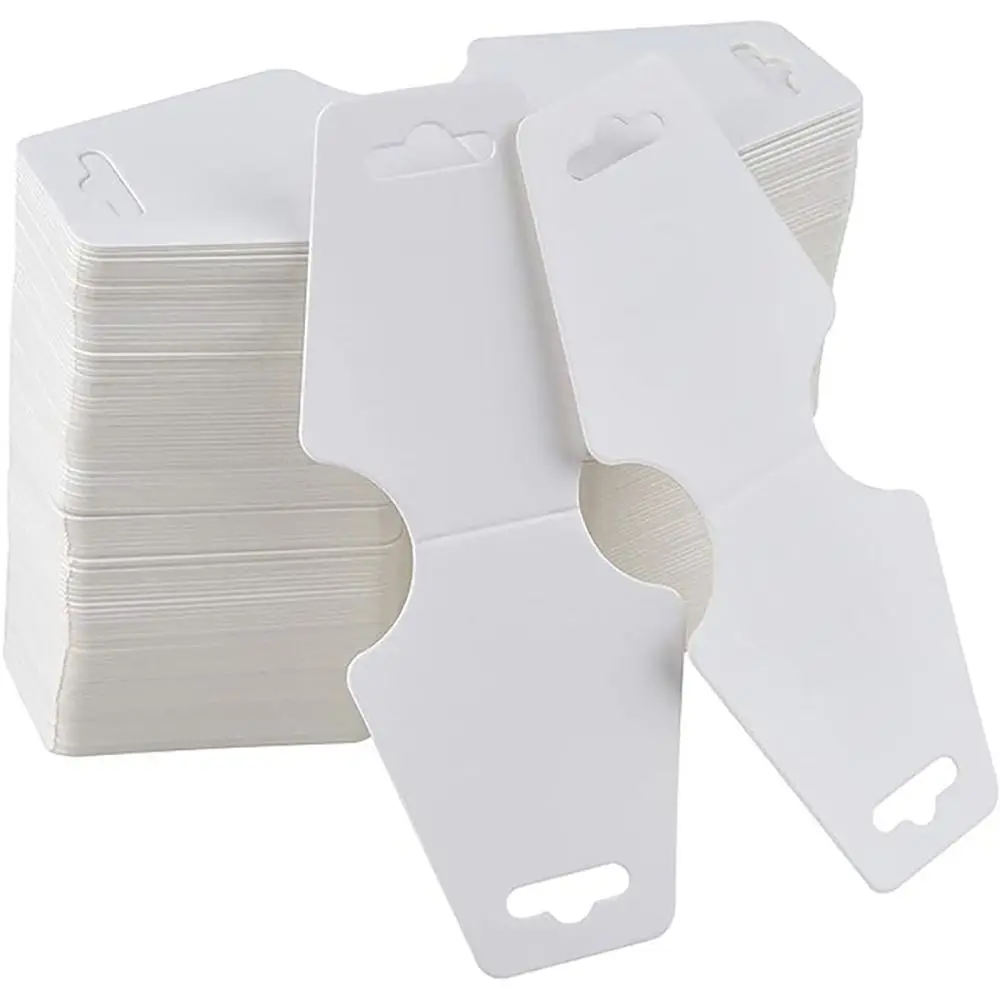 50PCS Multicolor Jewellery Packing Card Paper DIY Package Display Holder Cardboard Necklace Bracelets Gift Wrapping