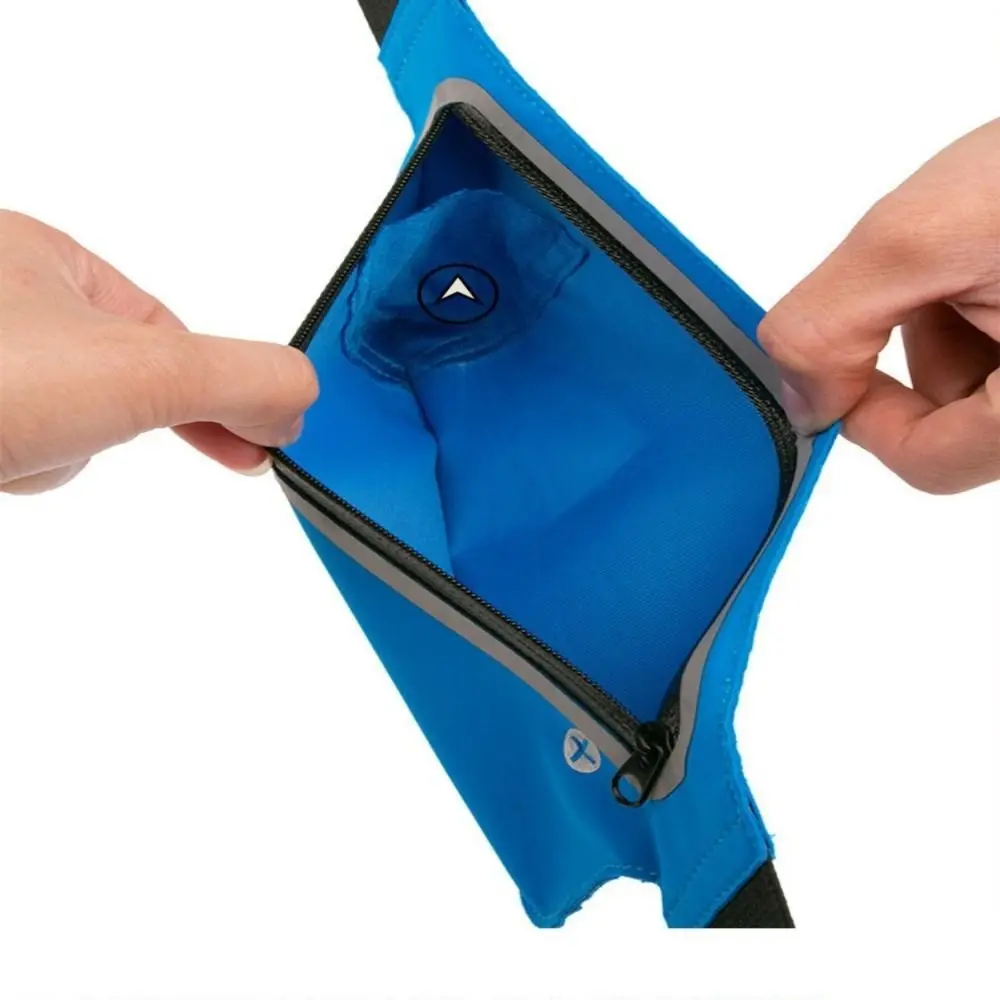 حقيبة الهاتف رقيقة جدا رقيقة جدا الخصر حزمة إغلاق المناسب الخصر حزمة حزام حقيبة الخصر حقيبة رياضية الخصر المحفظة الأمنية المخفية #6