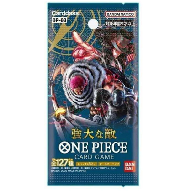 BANDAI Namco Entertainment  One Piece Card Game Mighty Enemies TCG:  OP03 Pillars of Strength Booster Pack  (Box) Japanese