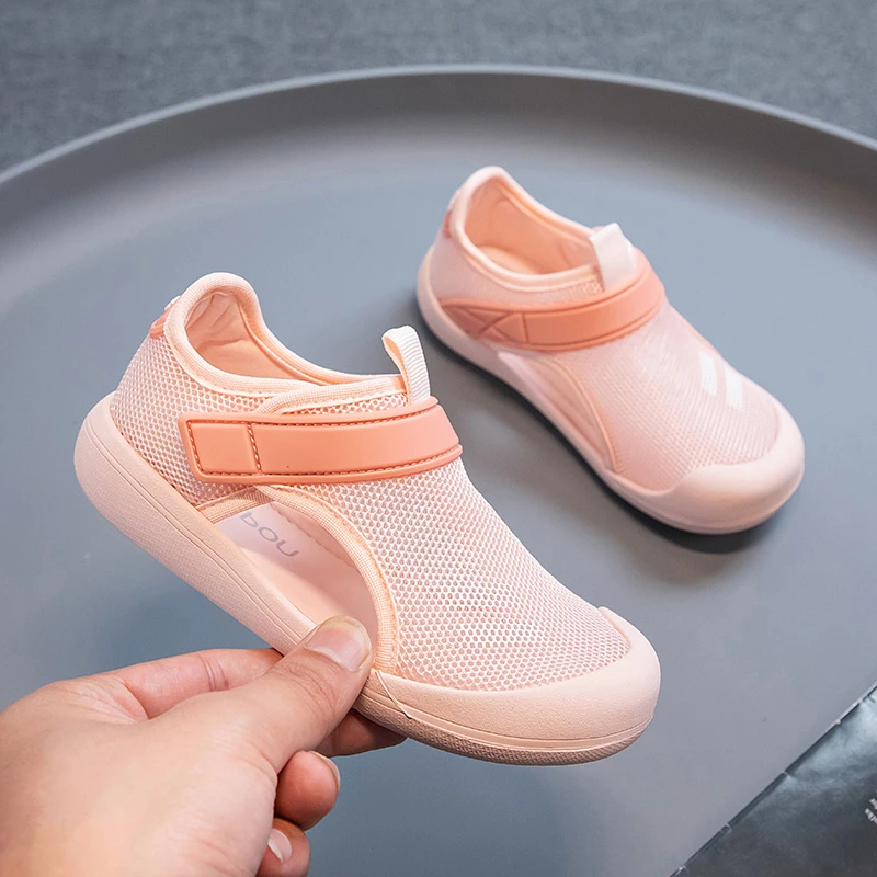 Sandali sportivi in rete traspirante per bambini per scarpe da passeggio estive per bambini Sneaker Casual da spiaggia all\'aperto per bambini