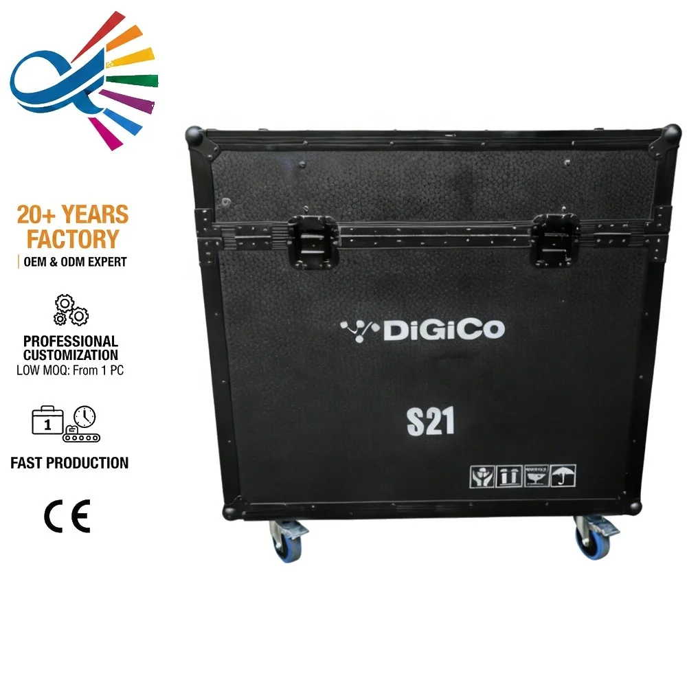 New Design Hydraulic Flight Case For DiGiCo S21 Digital Mixer