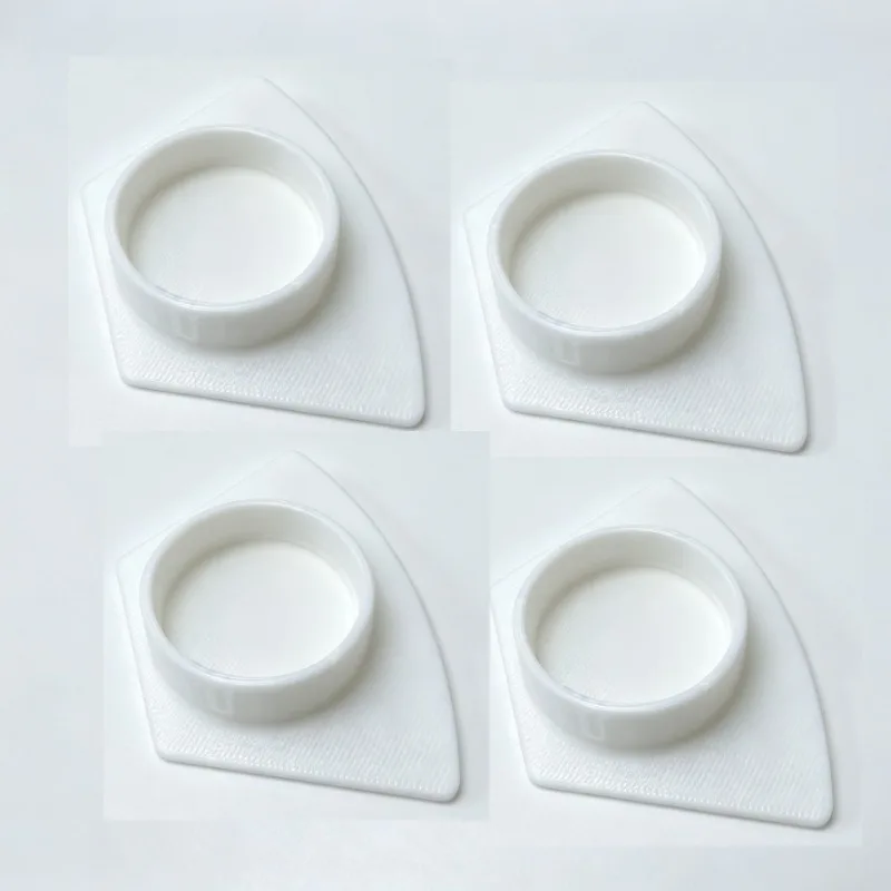 Cubierta decorativa para orificios de bisagra de gabinete IKEA Besta, 8 unidades, oculta los orificios sin problemas, no se necesitan herramientas