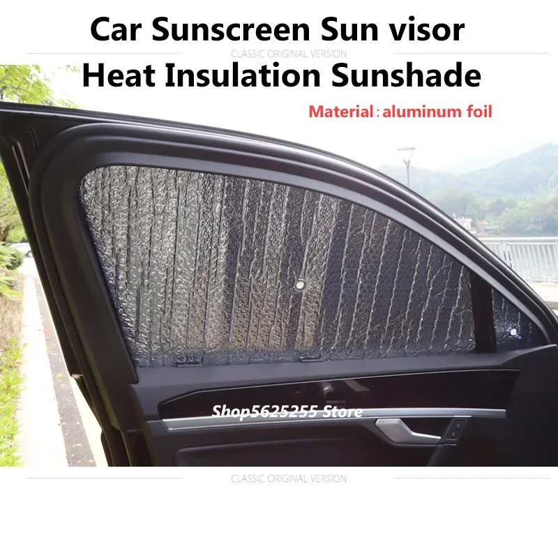 

Car Sunshade Sun Visor For Volkswagen VW Touareg 2015 2019 2018 2019 2020 2021 Heat Insulation Aluminum Foil Sunshade Mat