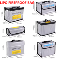Lipo Battery Safety Bags Large Capacity Explosion-proof Storage Bag Pouch Fireproof for Quadcopter Airplane Car Boat RC Battery