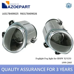 Foglight Fog Light Lamp for BMW X5 E53 1999 2000 2001 2002 2003 2004 2005