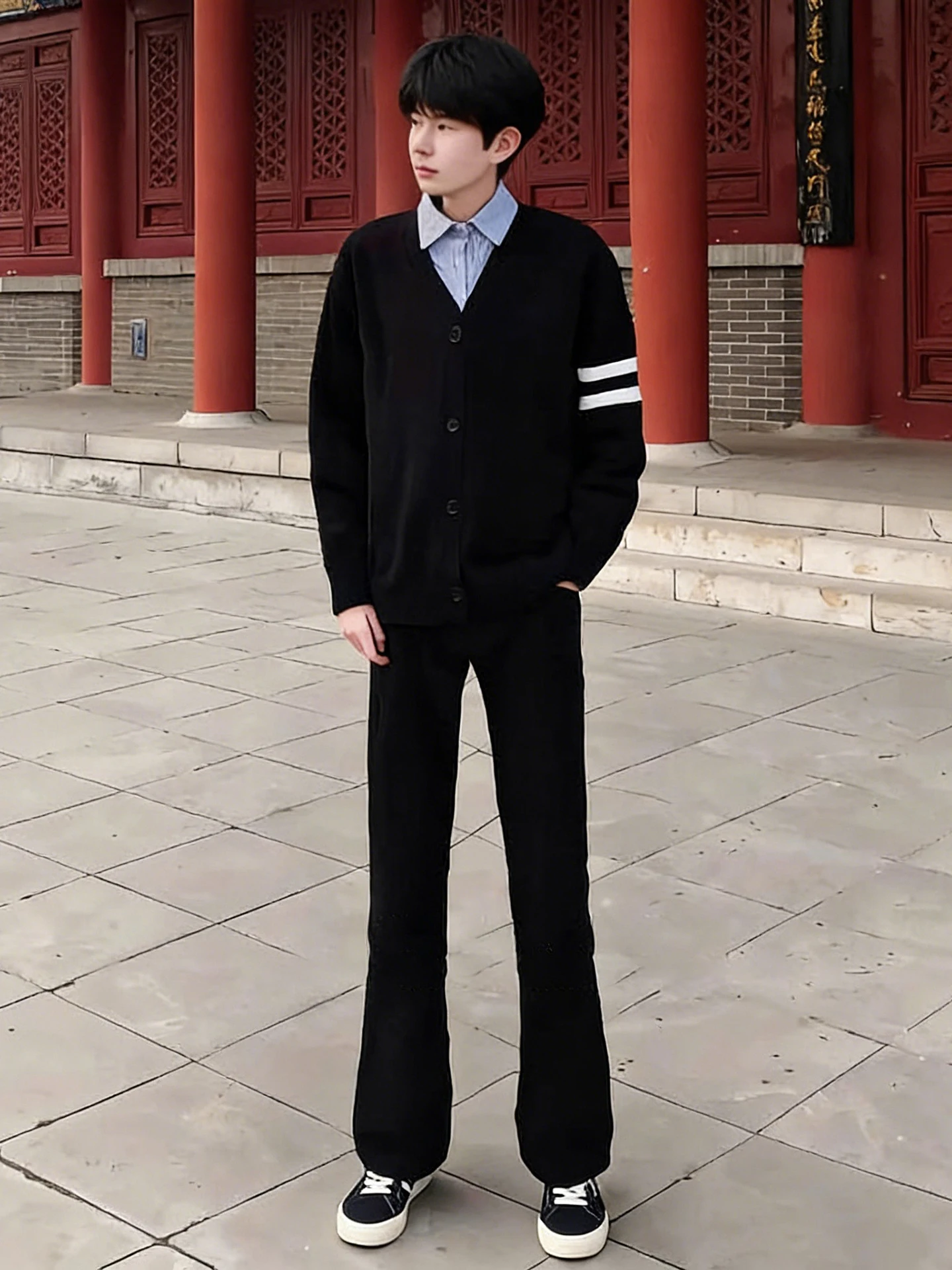 

Мужские джинсы Cleanfit Slim Fit, черные, эластичные, прямого кроя, слегко расклешенные, в стиле High Street, молодежные, износостойкие.