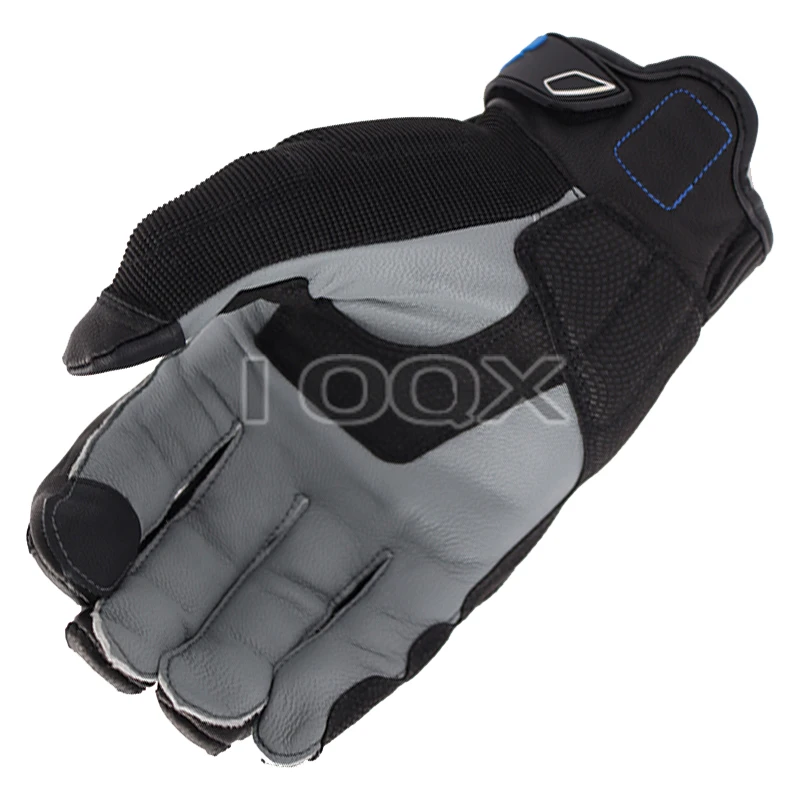 Free Shipping New Arrival Motorcycle GS Racing Gloves For BMW GS650 GS1200 F650GS F Motorrad Black/Blue Motorbike Leather Gloves