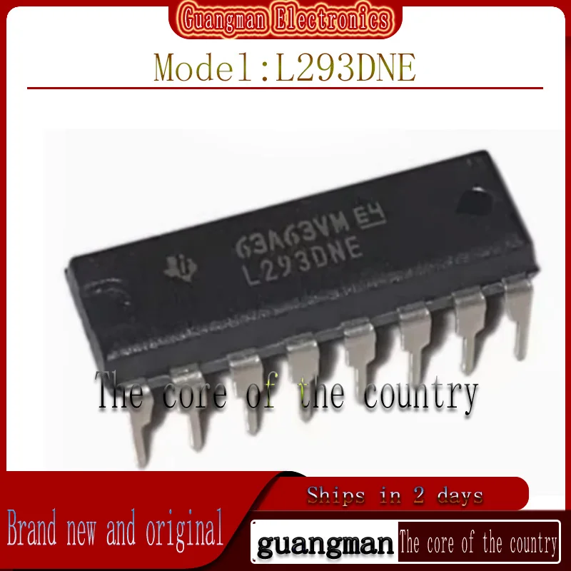 

10PCS L293DNE Brand New Authentic DIP16 Stepper motor driver chip