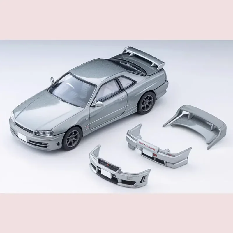 

Модель автомобиля TOMY LV-N353a в масштабе 1:64, Skyline R34, из сплава металла