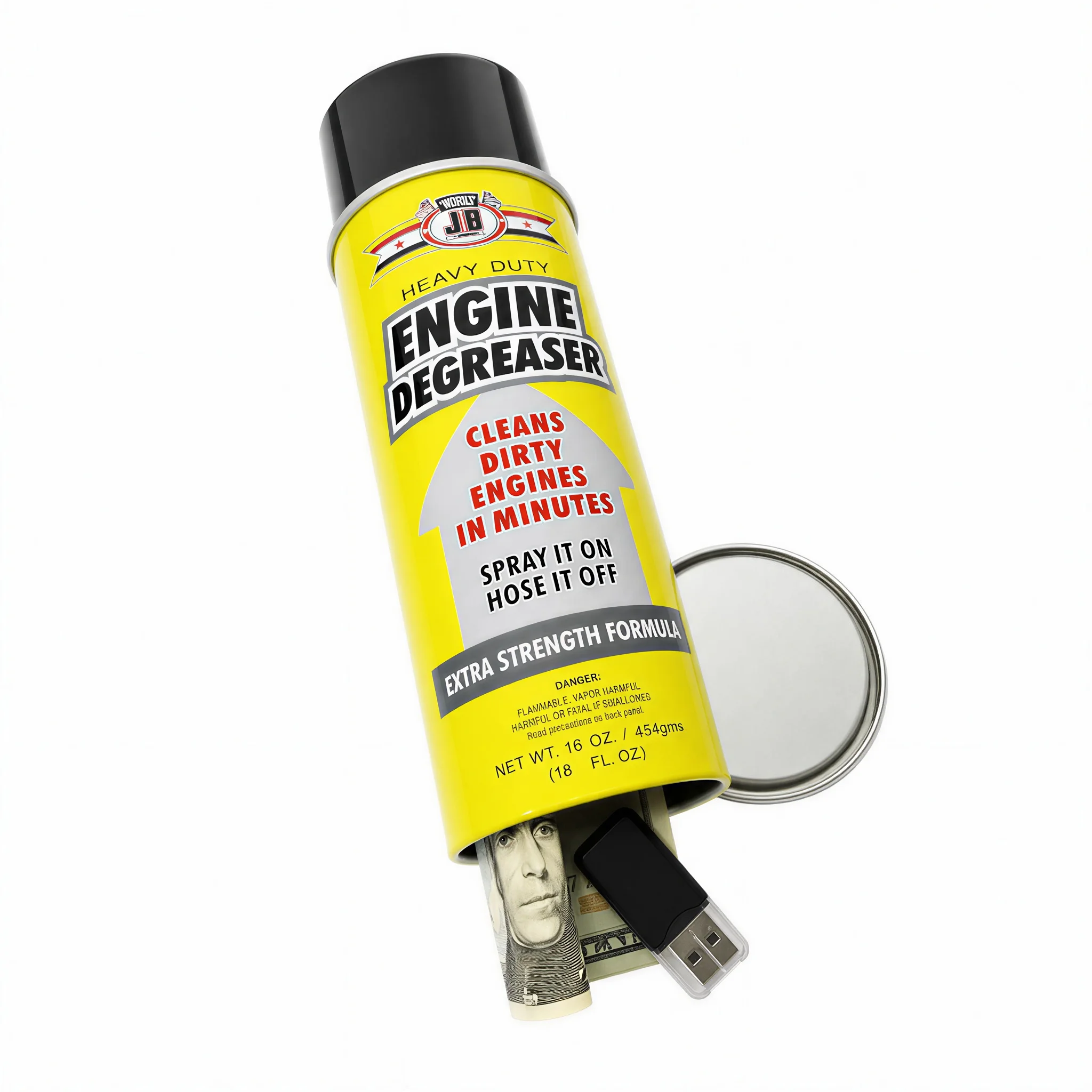 Diversion Safe Fake Spray Can Hidden Safe Stash Can Secret Storage Container, Portable Stash Box for Small Items