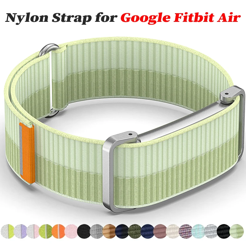 Sport Nylon Geflochtenes Uhrenarmband für Google Fitbit Air Loop Armband Atmungsaktives Band Handgelenksband