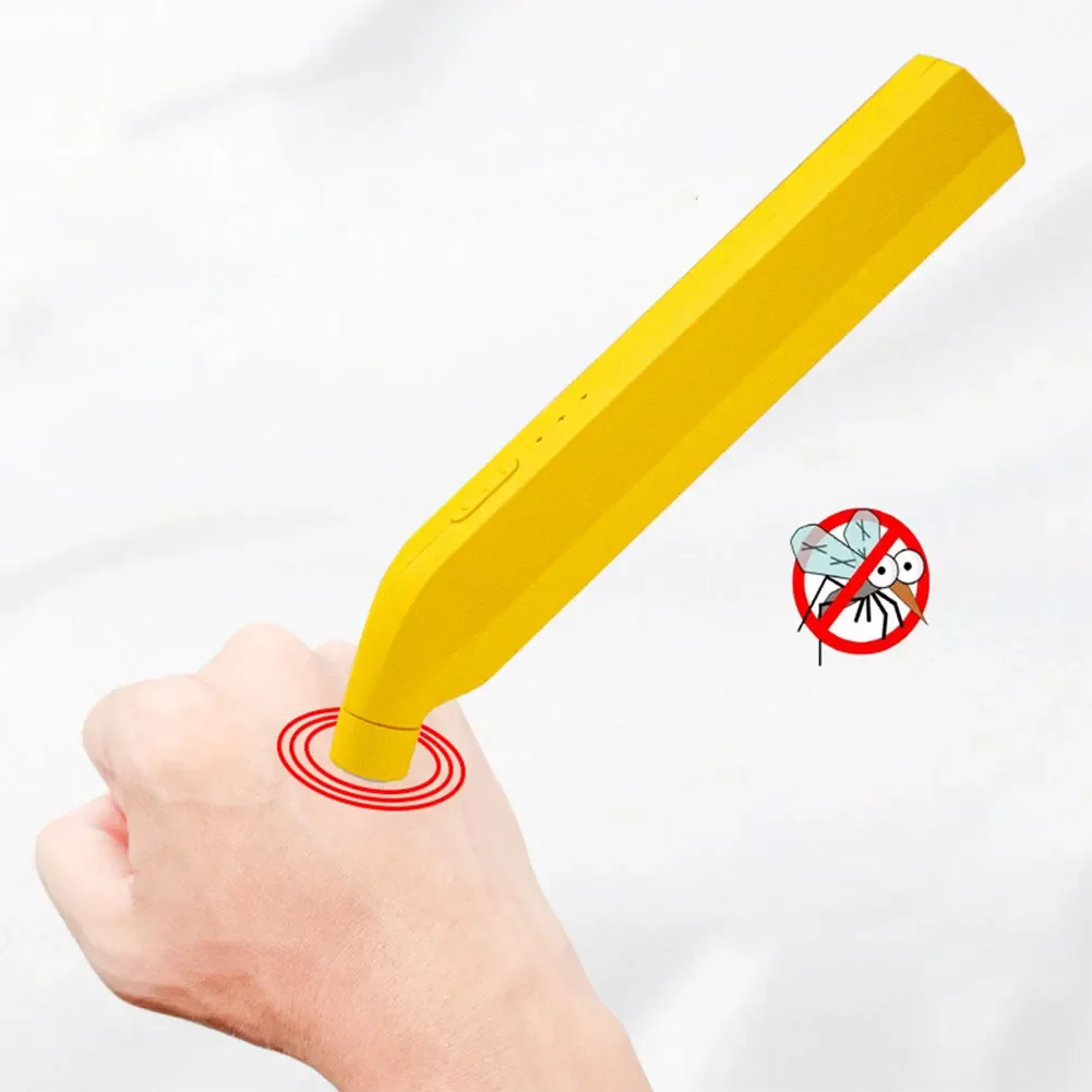 Mosquito Bite Pen Chemical-Free Portable Mosquito Insect Bite Relieve Itching Pen Anti-Itch Electronic Pen for Adult Children